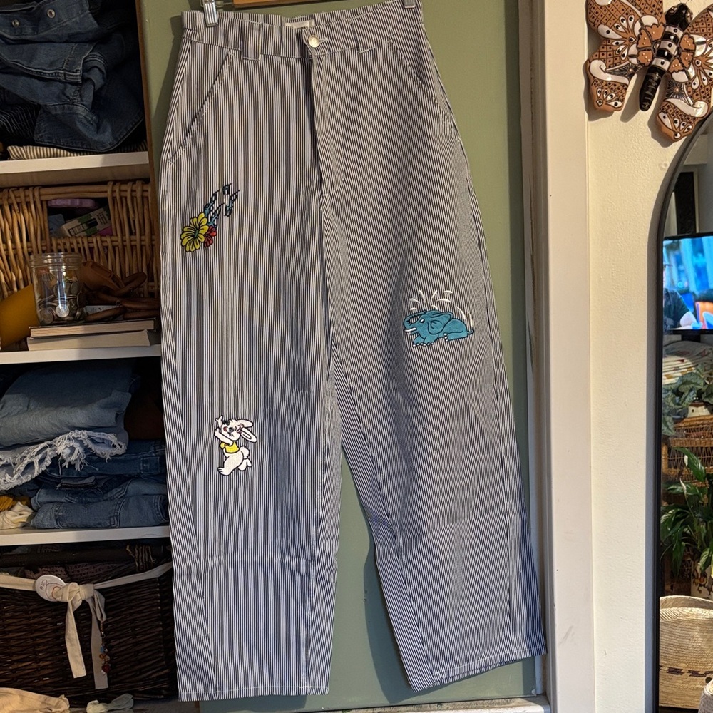 Striped obey Pants